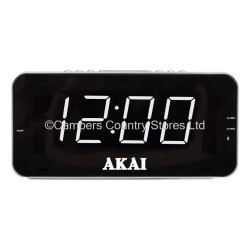 Akai Alarm Clock Radio Jumbo LED Display